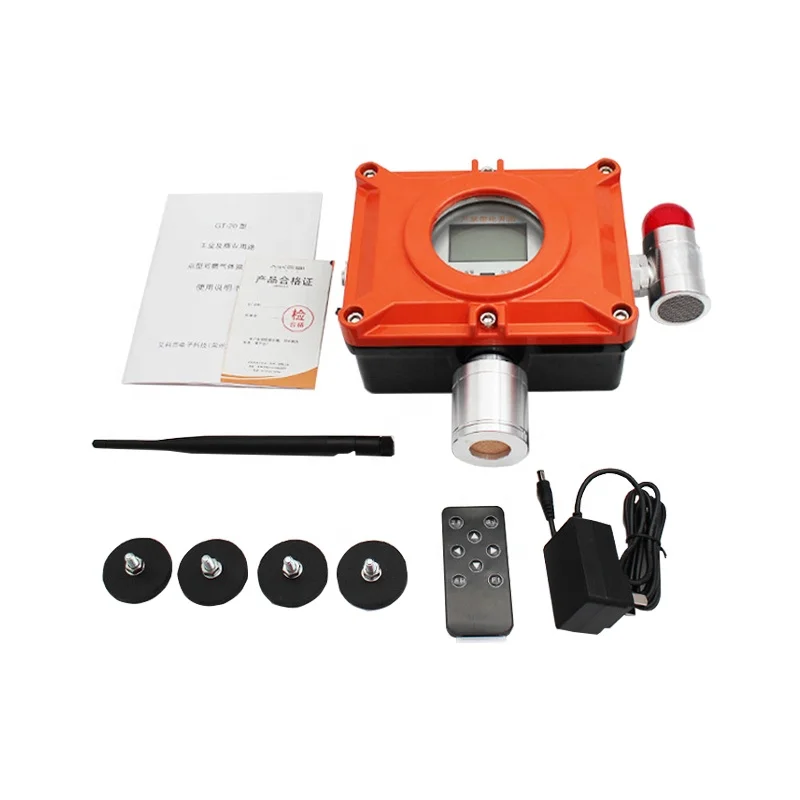 Fixed Gas Alarm Wireless Transmission with Zero Wiring and Zero Construction Wireless Combustible Gas Sensor