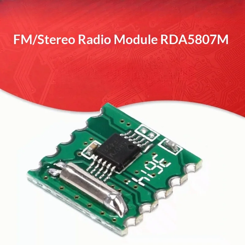 

Беспроводной стереофонический электронный модуль DIY с функцией FM-радиоприемника, плата RDA5807M RRD102V2.0