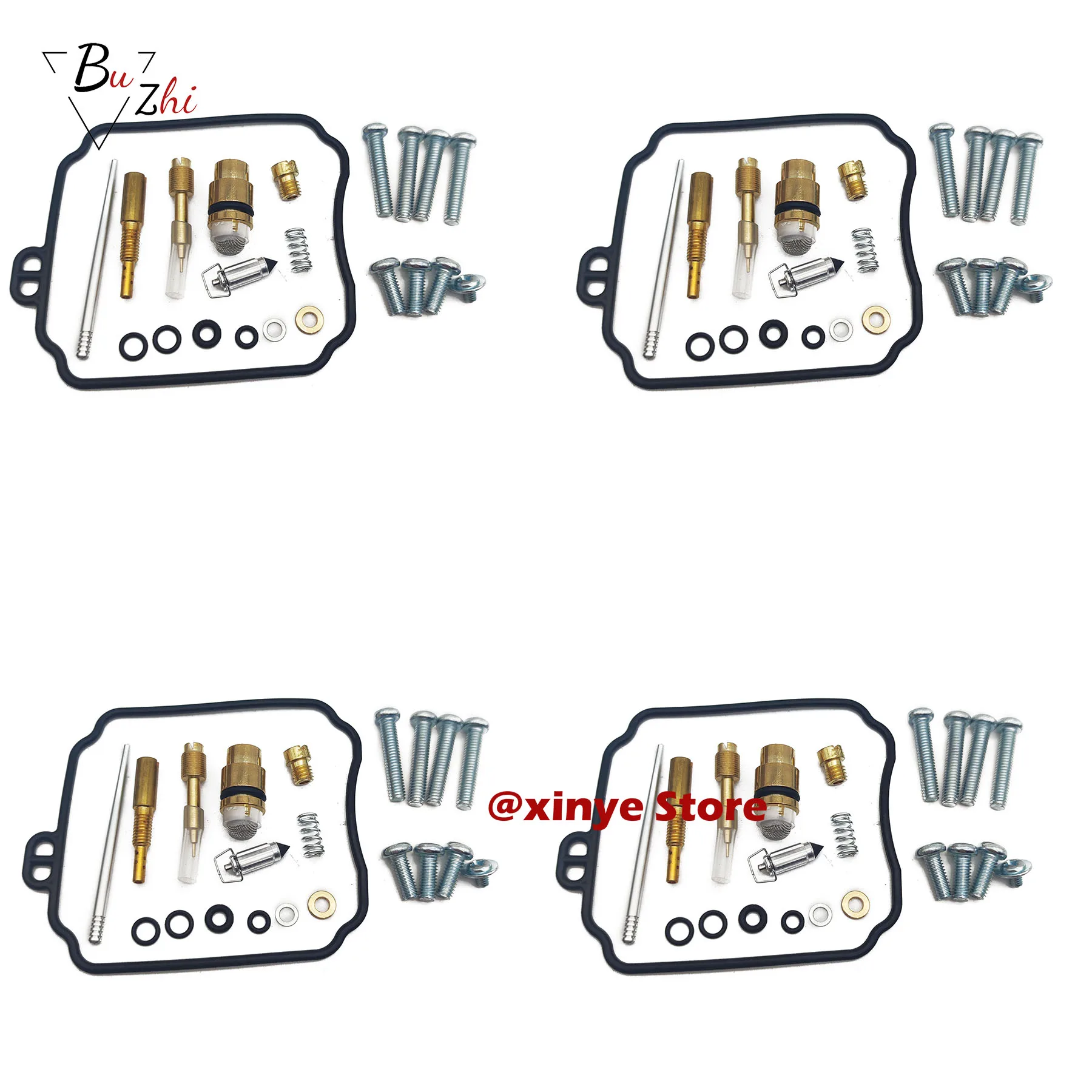 Motorcycle engine carburetor repair kit needle valve gasket air screw for Yamaha XVZ1300 ROYAL STAR 1996-1998 XVZ 1300