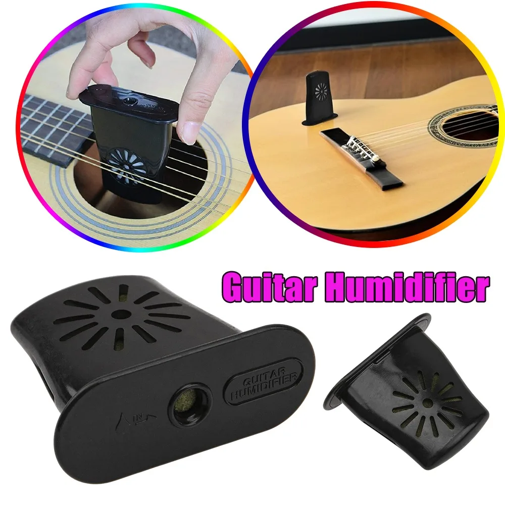 Soundhole Humidifier Guitar Humidifier for Acoustic Guitar Ukulele Universal Crack Prevention Noiseless Instrument Care Tool
