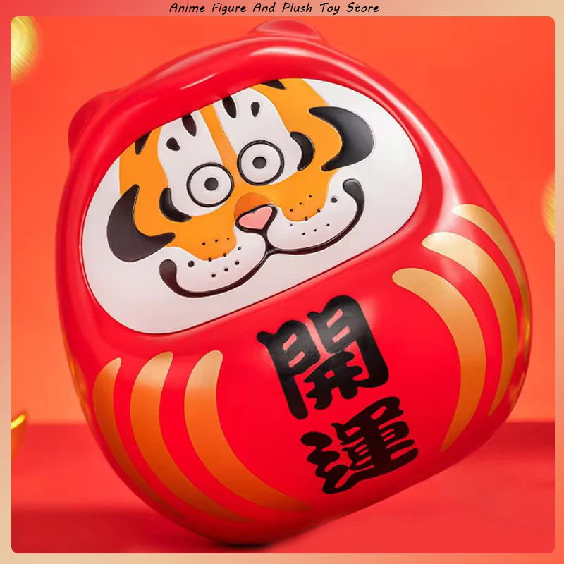 

I Am Not Fat Tiger Lucky Dharma Anime Original Figure Collection Model Desktop Decoration Ornaments Doll Toys Housewarming Gift