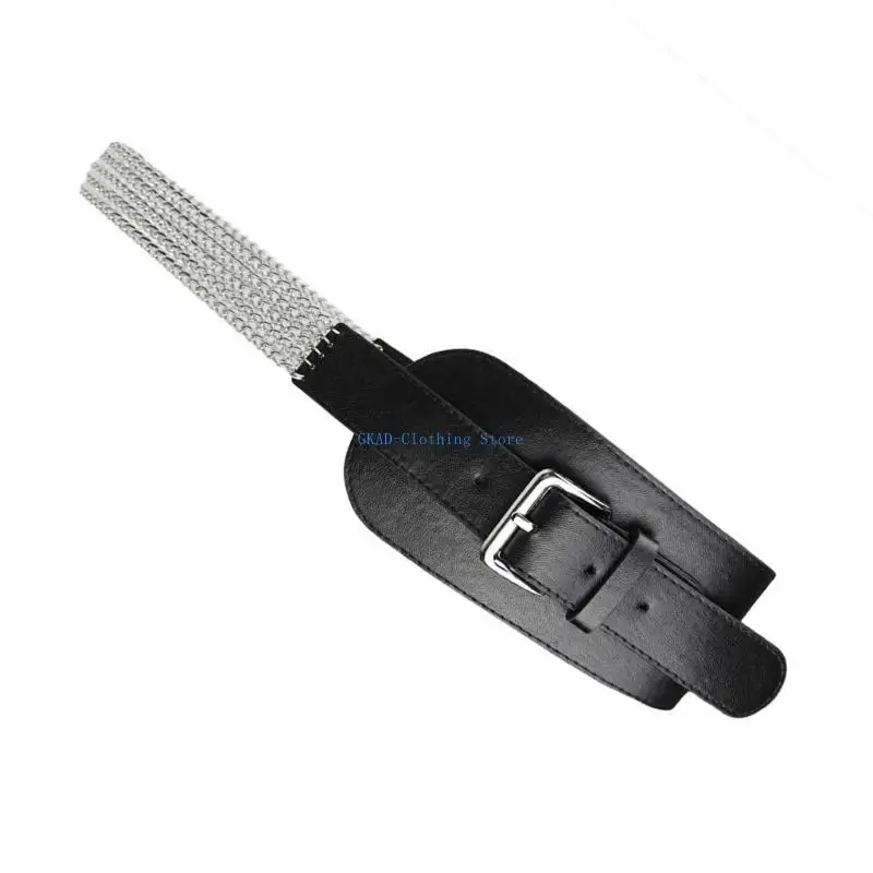 N0PE Oversized Waist Belt Personality Statement Waistband Casual Wear Stylish Belt