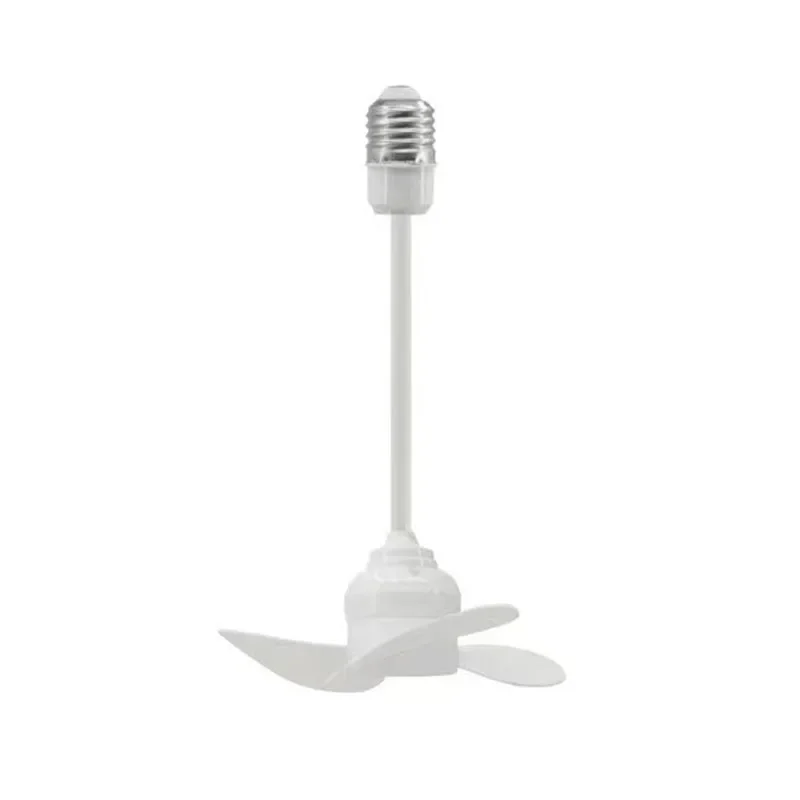 14CM Compact Size Indoor Ceiling Fan With E27 Screw Base Brushless Motor Providing Quiet Efficient Air Movement Lamp Socket Fan