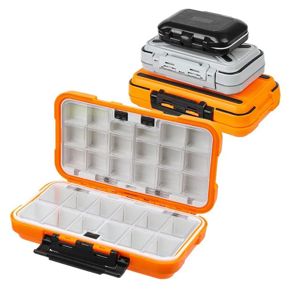 

Tackle Box Fishing Accessories Lure Hooks Storage Case Large Capacity Double Sided Fishing Tool Organizer Bait Boxes