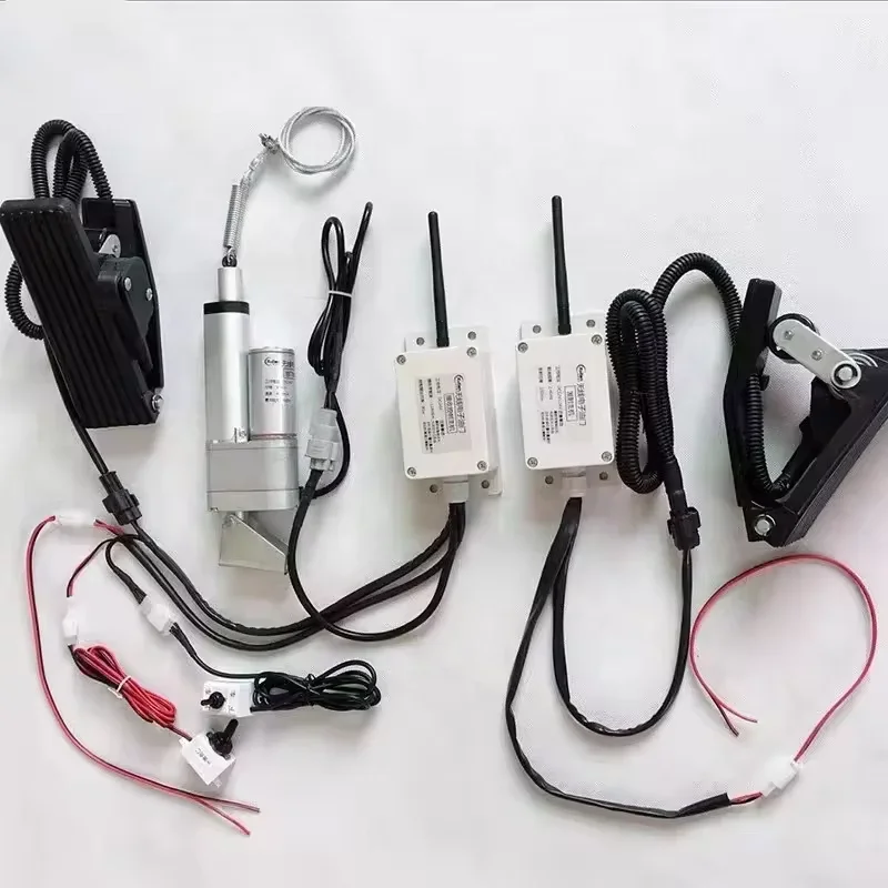 Crane Wireless Electronic Throttle and Accelerometer Fassi Palfinger HMF Effer Remote Control Box Package with Fixed Code