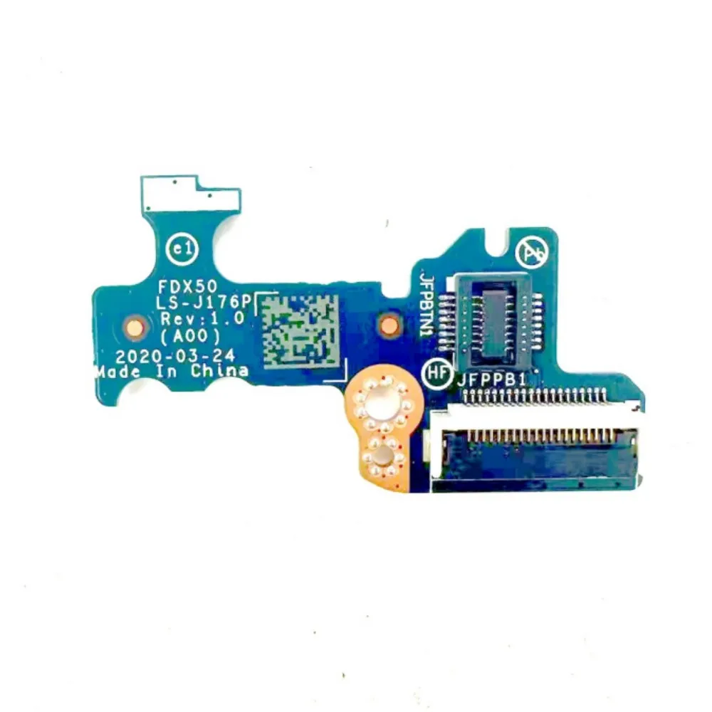 New and Original For Dell Precision 7550 M7550 Power Button Board Module FDX50 LS-J176P