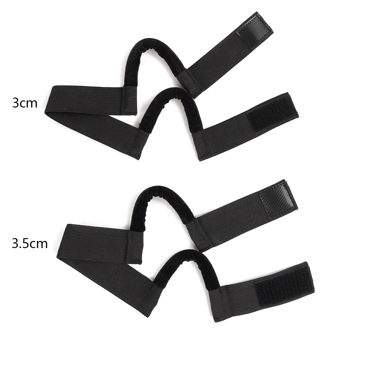 3 قطعة/1 قطعة وصل حديثًا شريط شعر مستعار مريح من الدانتيل - قابل للتعديل، حماية للأذن، عرض 3 سم، أسود، لأمن حافة الشعر المستعار