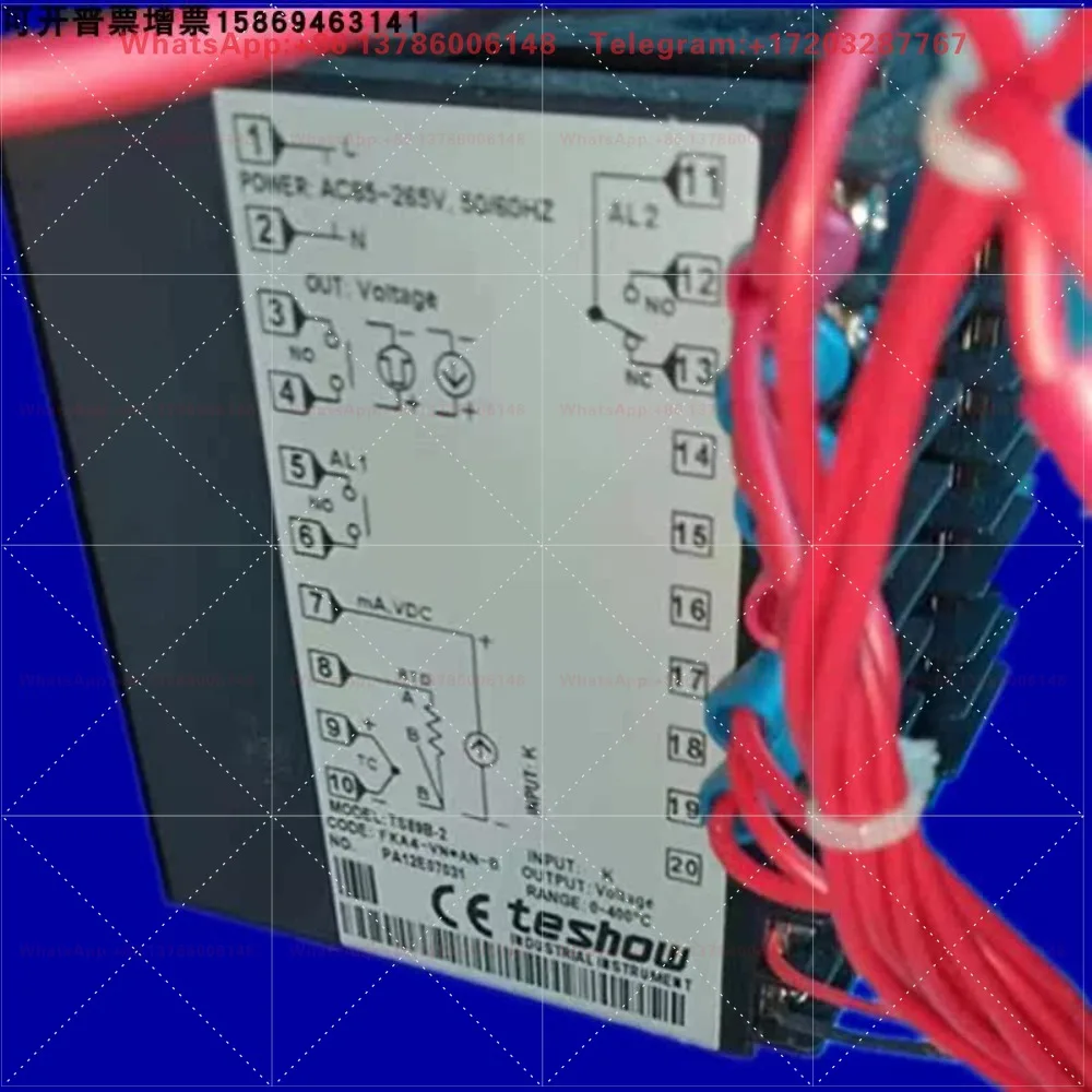 TS89B thermostat TS89B-2 digital controller upper and lower limit overtemperature double warning instrument