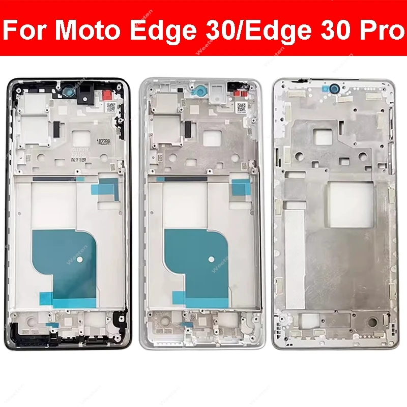 Middle Frame For Motorola MOTO Edge 30 Edge 30 Pro XT2203-1 XT2201-1 Middle Frame Housing LCD Front Frame Bezel Repair Parts