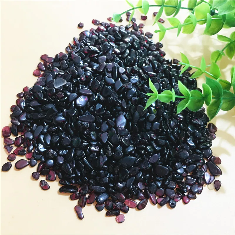 1000g natural crystal garnet mineral rough stone specimens are used for home decoration