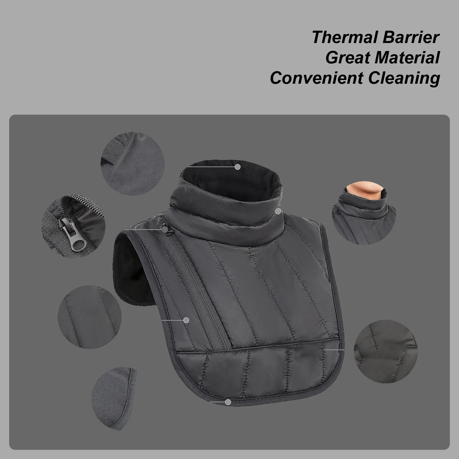 

Мотоциклетная грелка для шеи, теплая обертка, защитные шарфы, шейная повязка для взрослых мужчин, бег, езда, рыбалка, мотоцикл на открытом воздухе, холодная погода