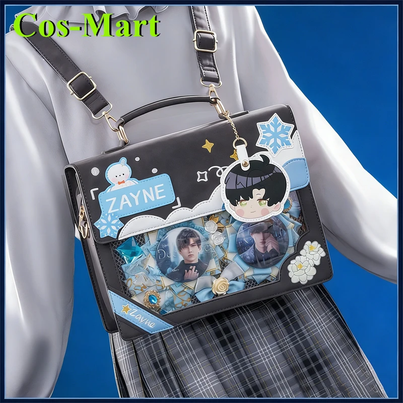 

Cos-Mart Love and Deepspace Zayne Li Shen Bag Cosplay Single-Shoulder Commute Bags Backpack Anime Role Play Clothing Hallowmas