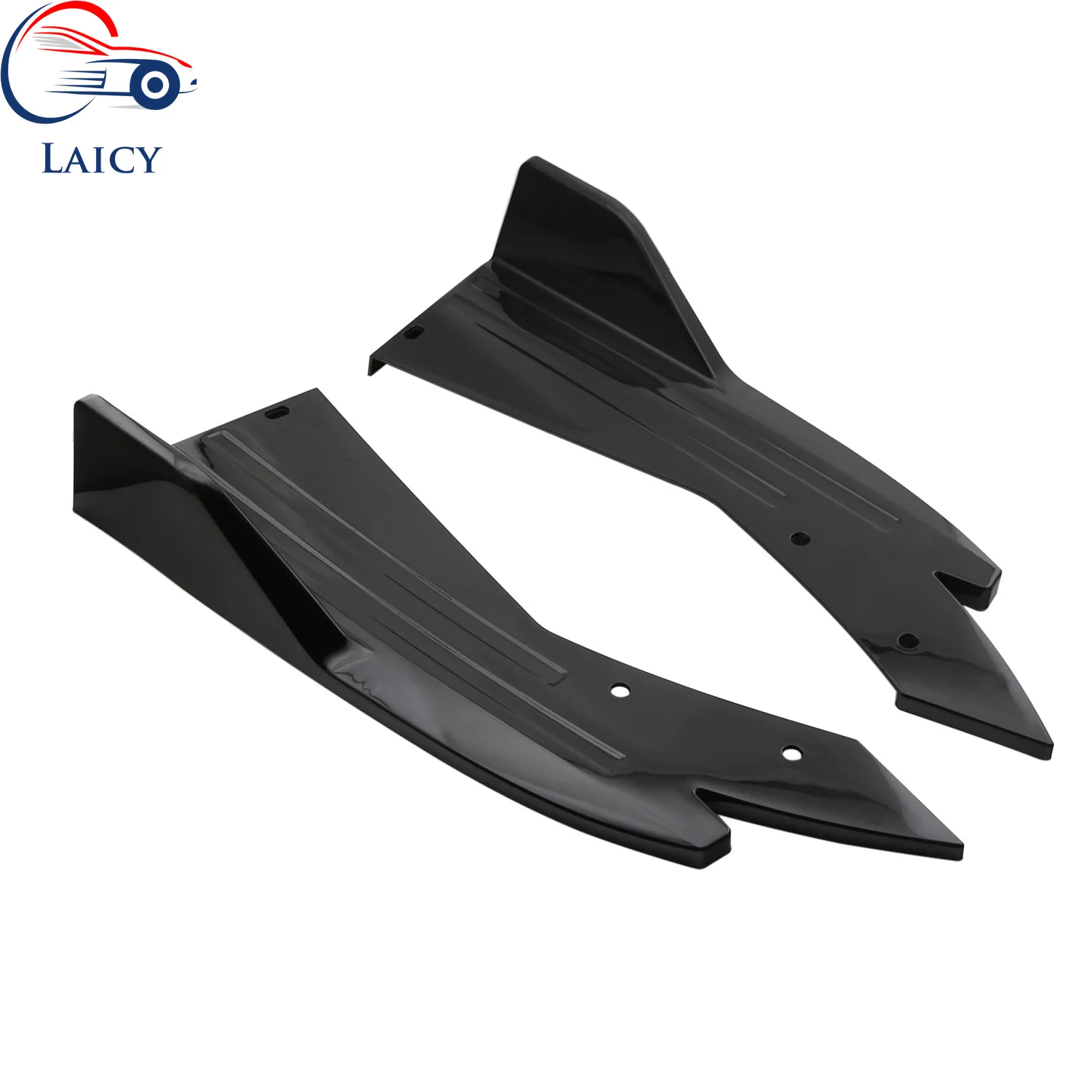 LAICY For Subaru Impreza WRX Car Rear Bumper Spoiler Lip Splitter Diffuser Body Kit Side Skirt Protector Covers