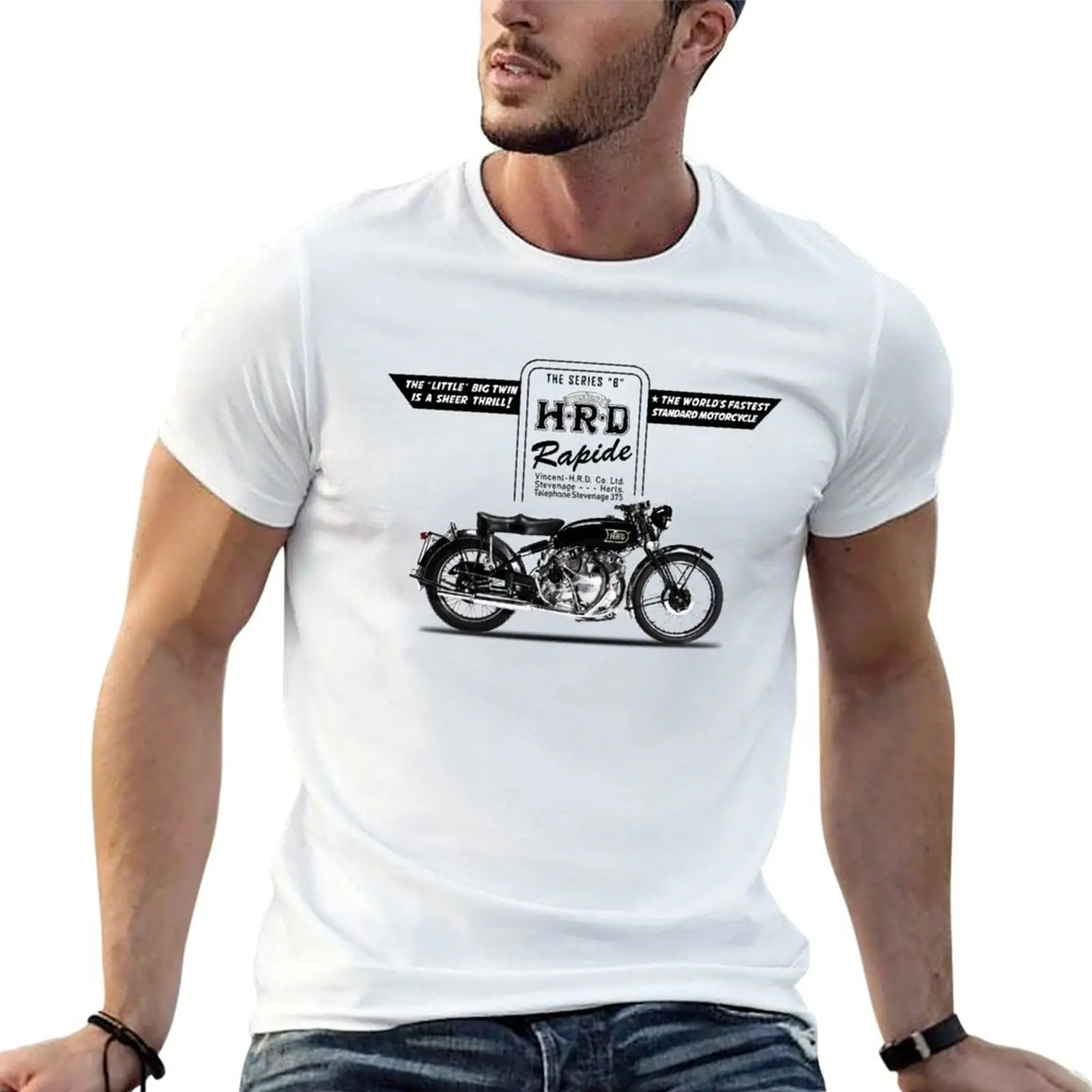 

Vintage t shirt man cotton The t Rapide high t cotton cotton 100% shirts shirt quality pack Advertisement T-Shirt