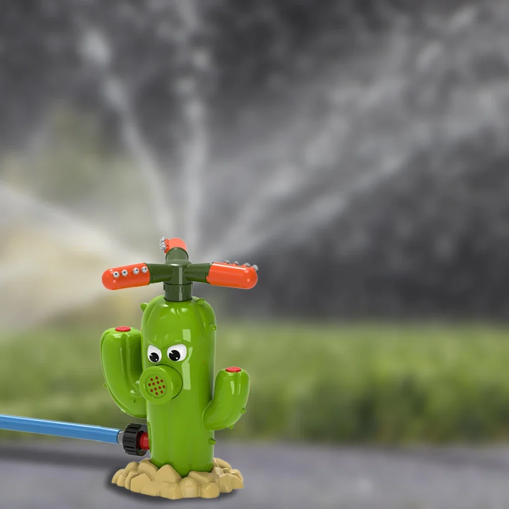 Idrante antincendio/Cactus Spruzzo d'acqua Giocattolo Creativo Sprinkler da esterno Giocattolo Spinning Sprinkler Giocattolo Altalena Sprinkler per divertimento in acqua estiva