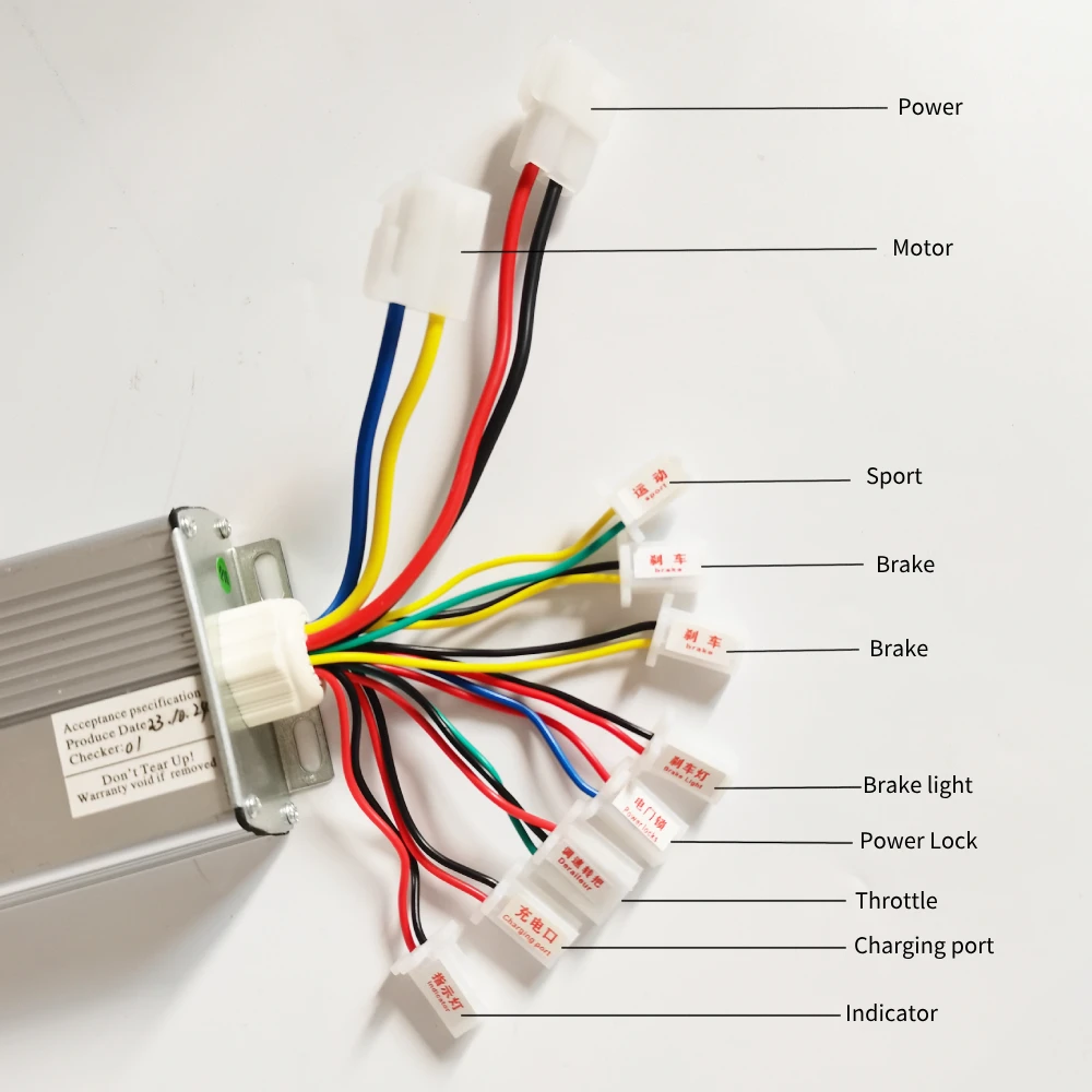 36 V 1000W 30A Brush DC Motor Controller YIYUN YK33F 36 Volt triciclo ebike bici elettrica bicicletta Scooter Controller accessori