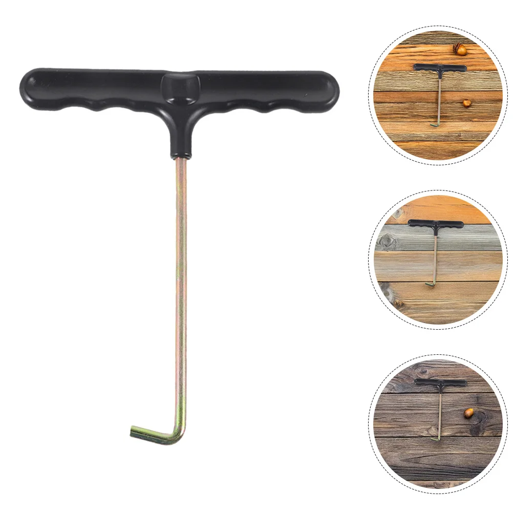 

10 Pcs Trampoline Installation Tool Plastic Handle Hook Spring Puller for Jumping