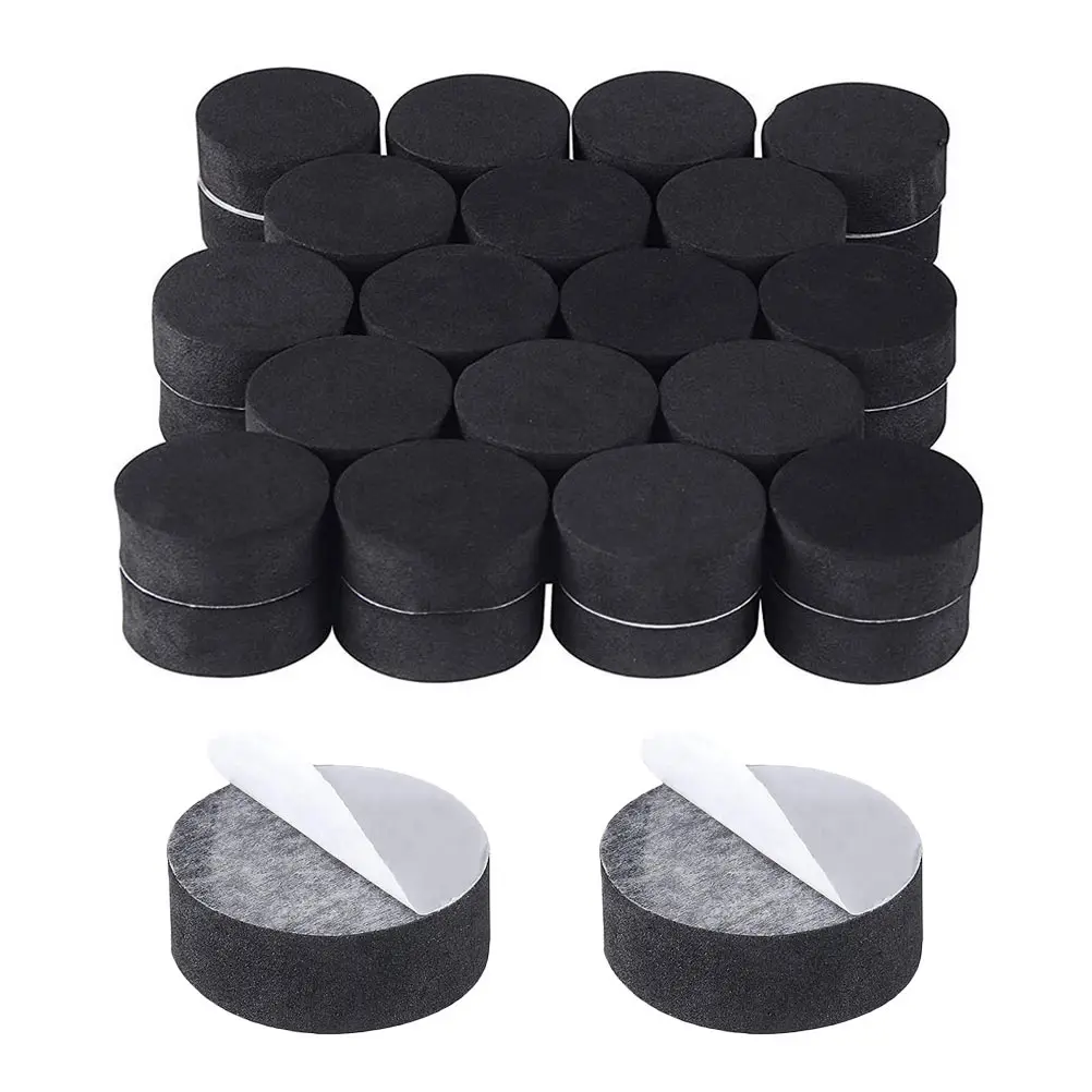 

48pcs EVA Foam Pads Plant Pots Adhesive Backing Round Mats Flowerpot Foot Cushions Breathable Durable Home Accessories