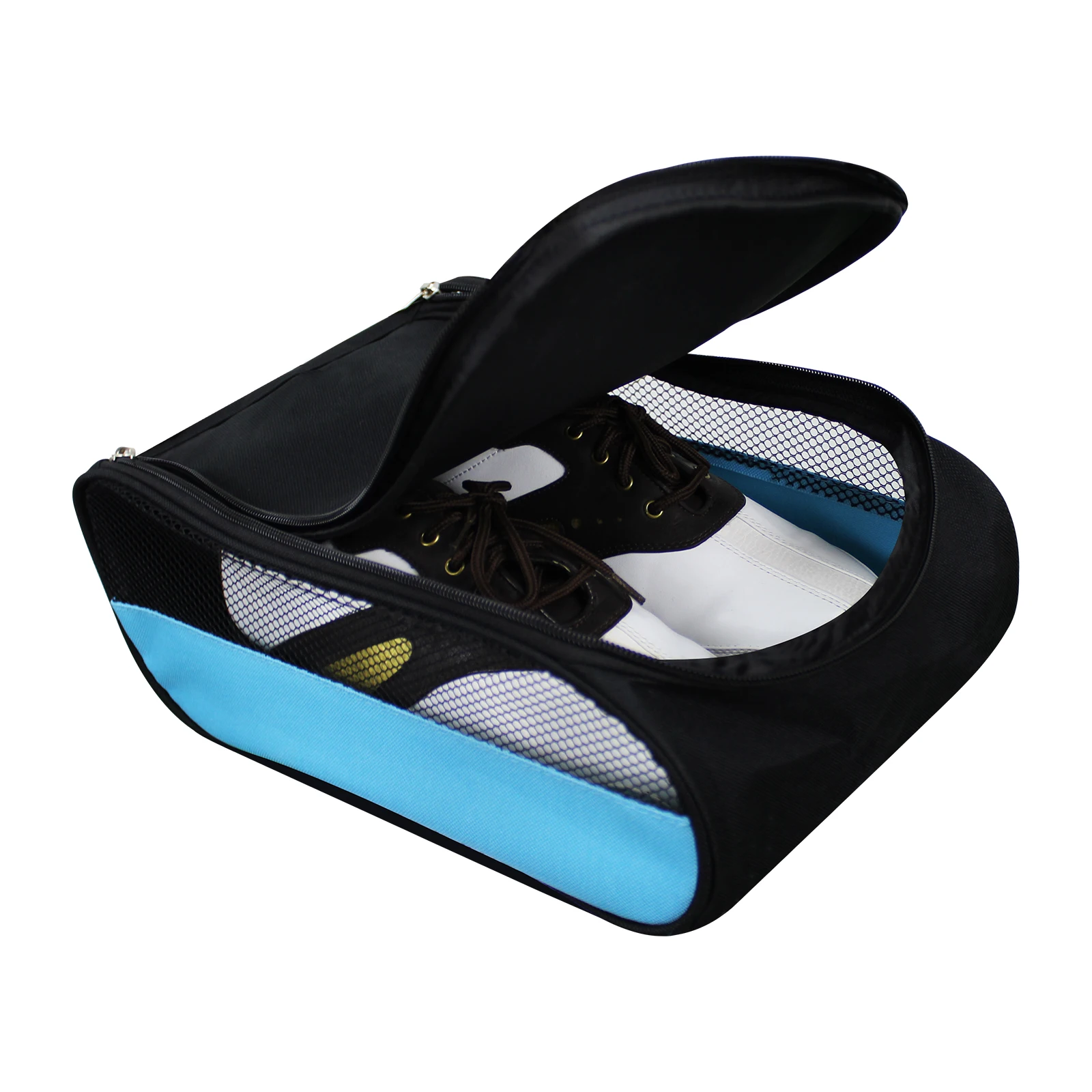 Breathable Golf Shoes Bag - Oxford Cloth Portable Shoe Case - Outdoor Travel and Sports Storage Bag Multi-functional Golf Handba