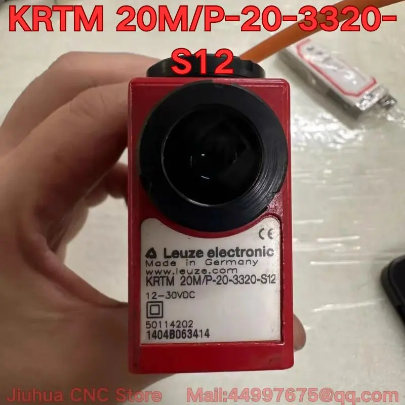 

Second-hand KRTM 20M/P-20-3320-S12 color standard sensor function test is normal