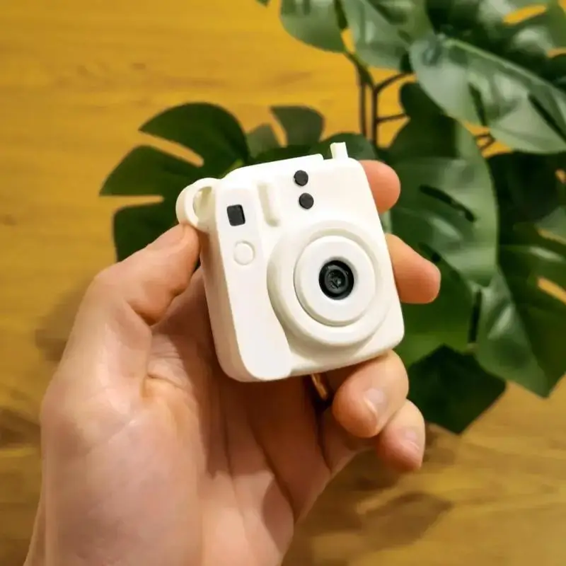 Hält Fotos, Kamera-Schlüsselanhänger, Mini-1-Zoll-Fotos, Schlüsselring, dekorativer Anhänger, leichter Stressabbau-Schlüsselanhänger, Geschenk – Detail 3
