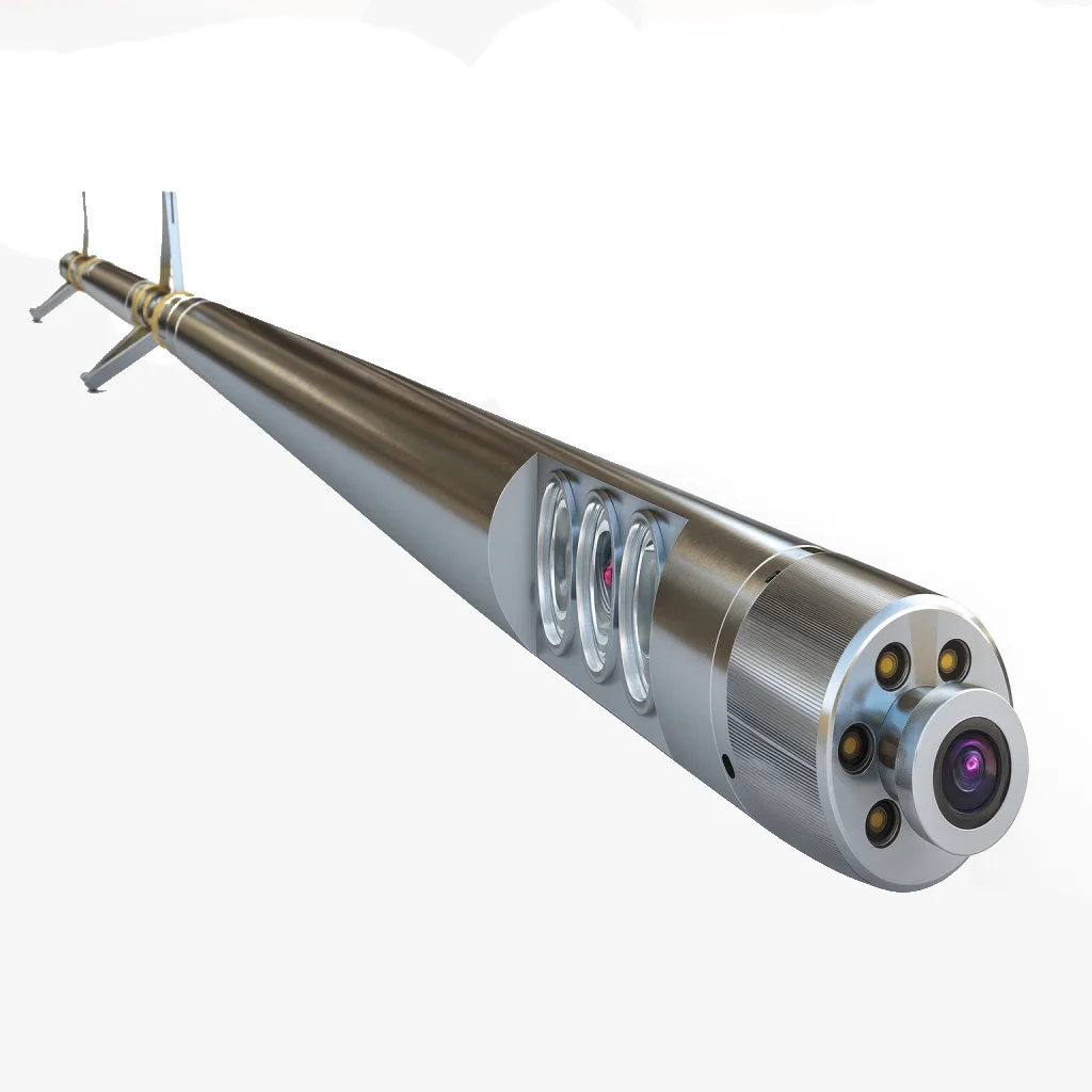 Electromagnetic Logging Tool Faraday Law Pulse Eddy Current Multi-layer Detection High Precision Signal Casing Damage Detection