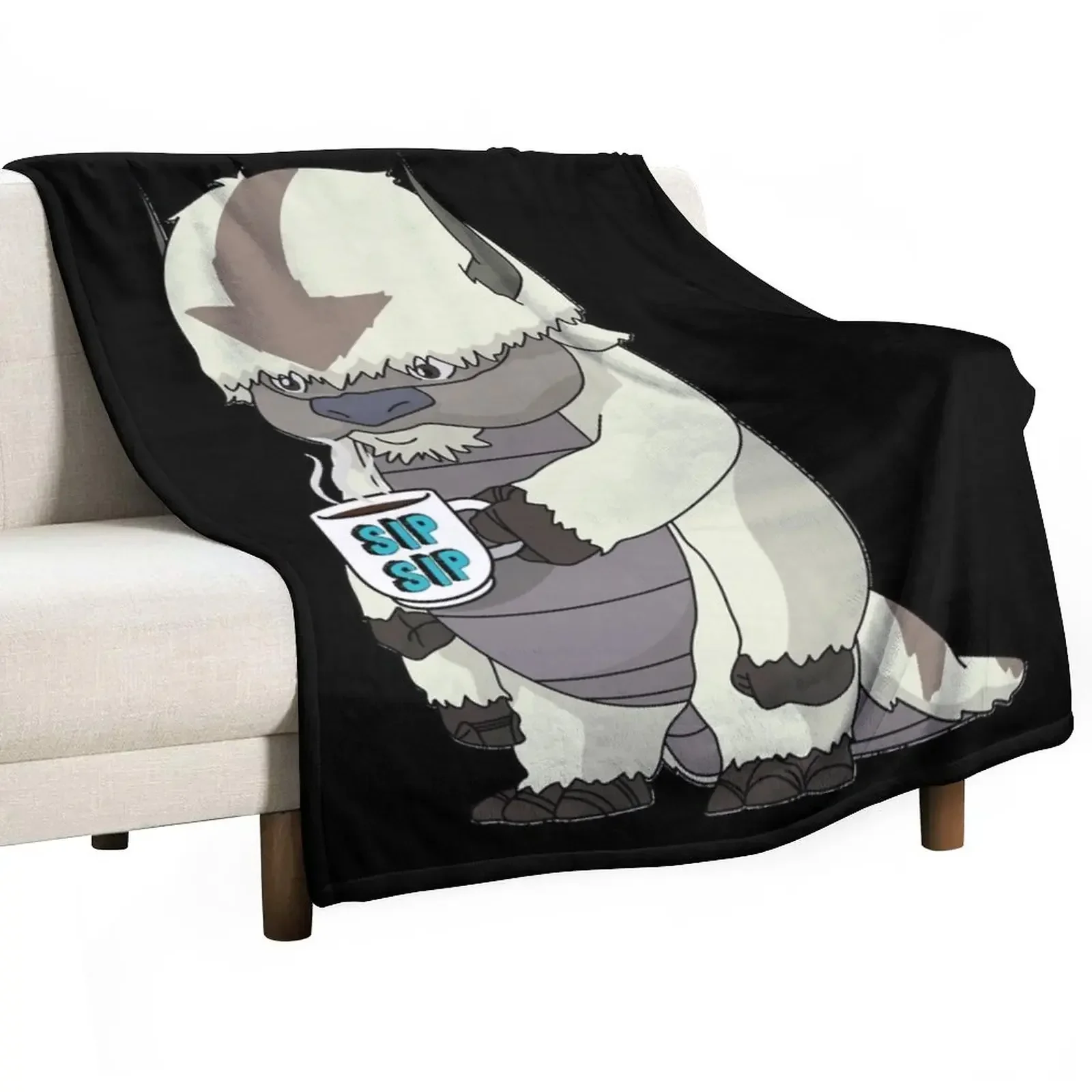 

Appa-Sip-Sip-Premium-T-Shirt Throw Blanket Moving Luxury Throw valentine gift ideas Blankets