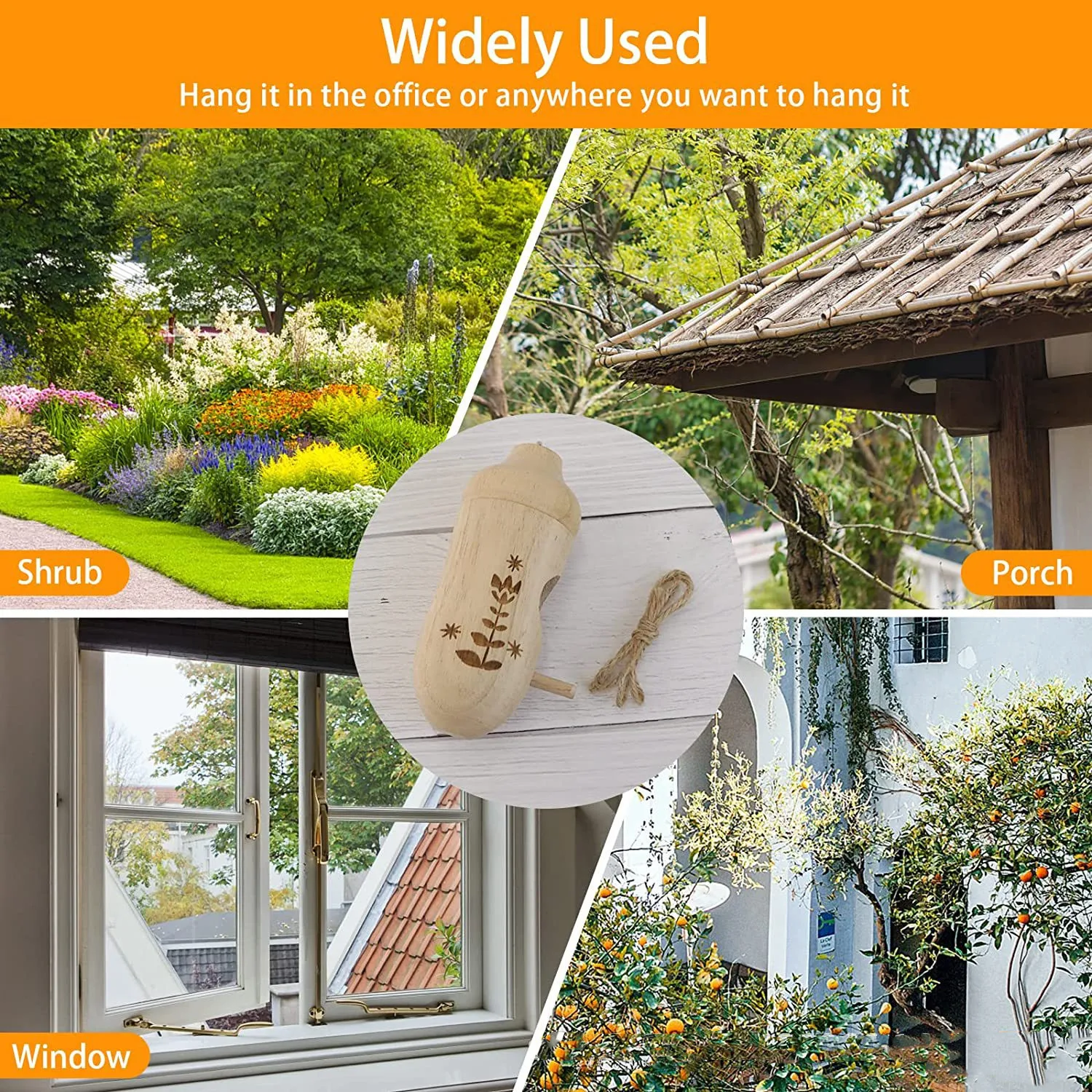 اليدوية خشبية الطنان منزل شاليه معلقة عش الطيور الصغيرة قفص لجميلة في الهواء الطلق فناء حديقة الديكور غرفة نوم الحيوانات الأليفة