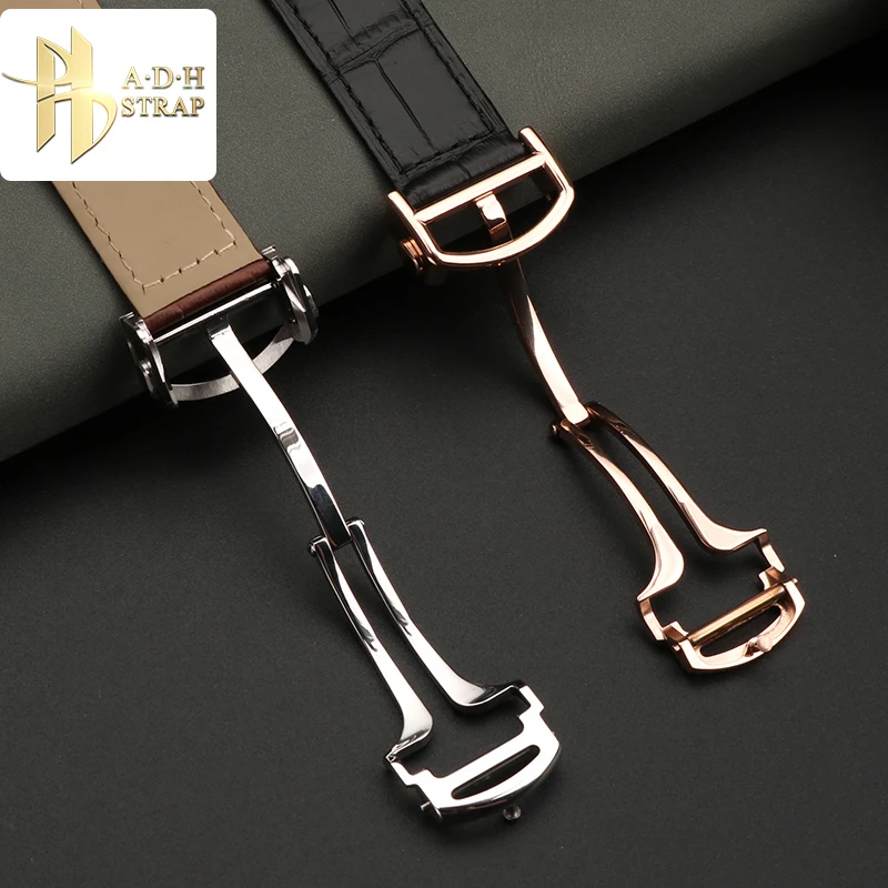 Genuine Leather Watch Strap for Men and Women For Cartier Blue Ballons W69012Z4 W69016Z4 W6920085 Genuine Cowhide Watch Band