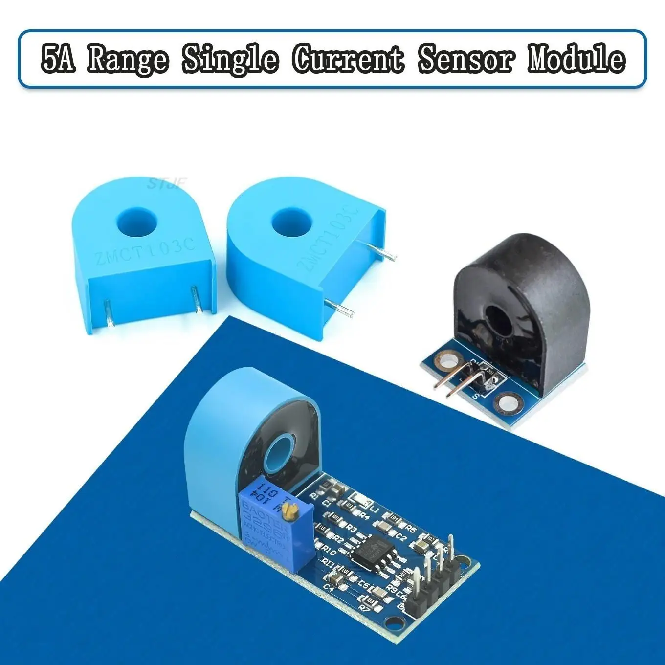 ZMCT103C 5A Range Single Phase AC Active Output Onboard Precision Micro Current Transformer Module Current Sensor