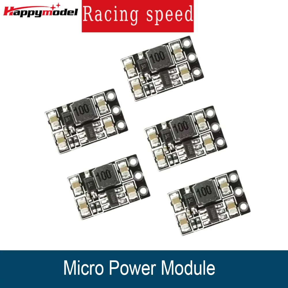 5PCS New DC-DC 3.7V To 5V Step Up Voltage Booster Regulator Micro Power Module for 1S Brushed FPV Tinywhoop Drones DIY Parts
