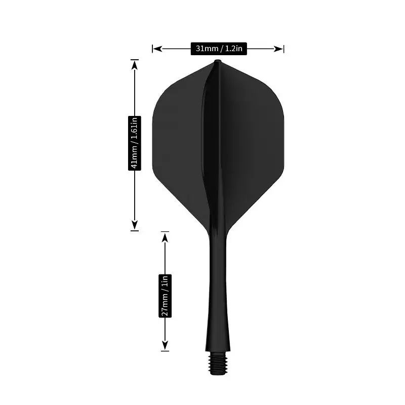 5/10 Pcs Standard Shape Integrated Dart Flights And Shafts 2BA Screw In-one Dart Flight Integrated Dart Shaft And Flights