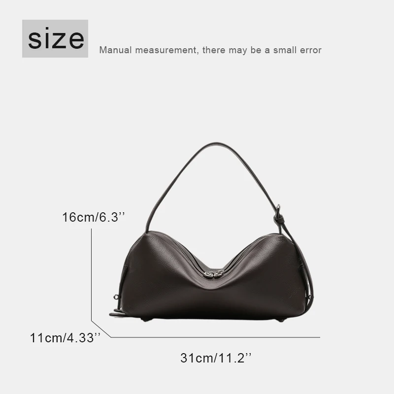 Customize Initials Leather Grain Bags For Women Luxury Designer Handbag Purses 2027 New In Cowhide Dual Straps Underarm Shoulder