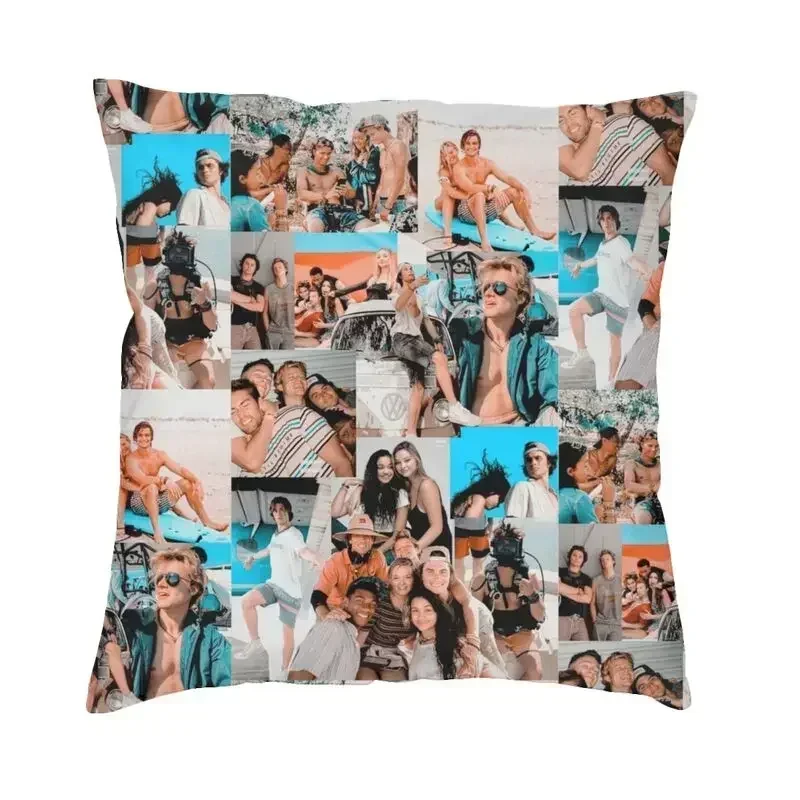 Outer Banks Rudy Pankow Cushion Cover Double Side Print Actor Floor Pillow Case For Living Room Pillowcase Home Decorative 45x45