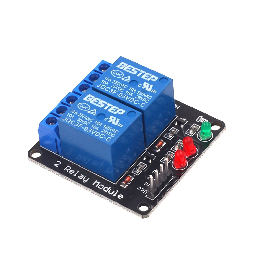 1PCS 1/2/4 Channel 3V Relay Module Board Low Level Trigger Relay Output Relay Module with LED Indicator 1CH 2CH 4CH