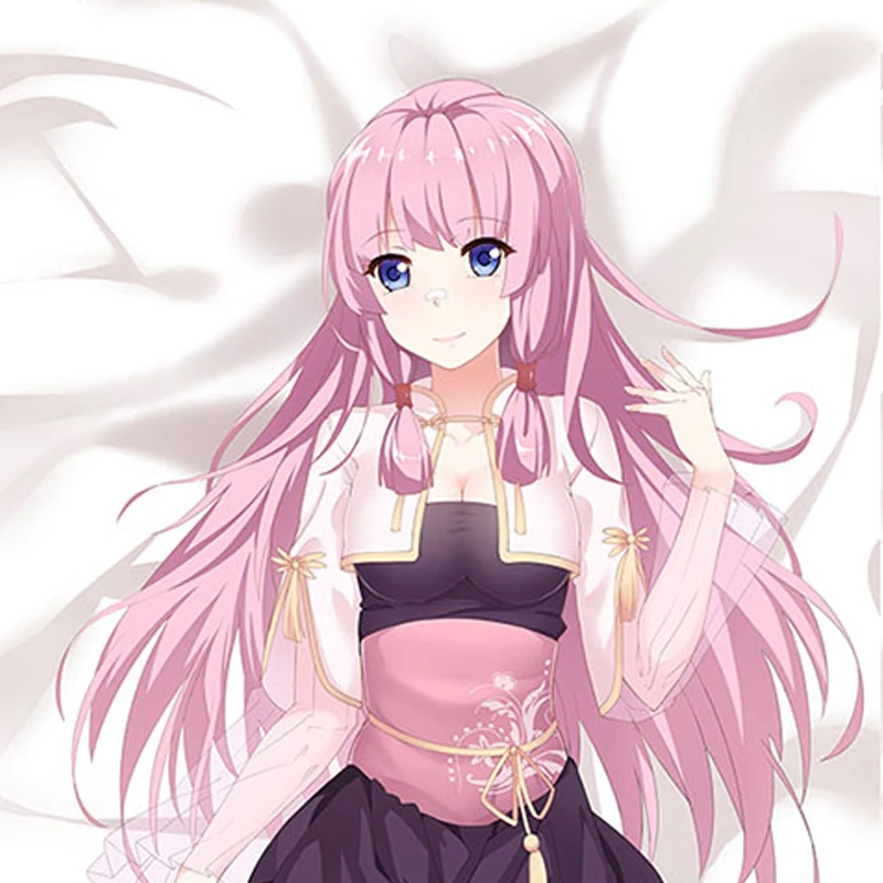 Dakimakura Anime Megurine Luka Double-sided Print 2WAY Tricot Life-size Body Pillow Cover Pillowcase Custom print