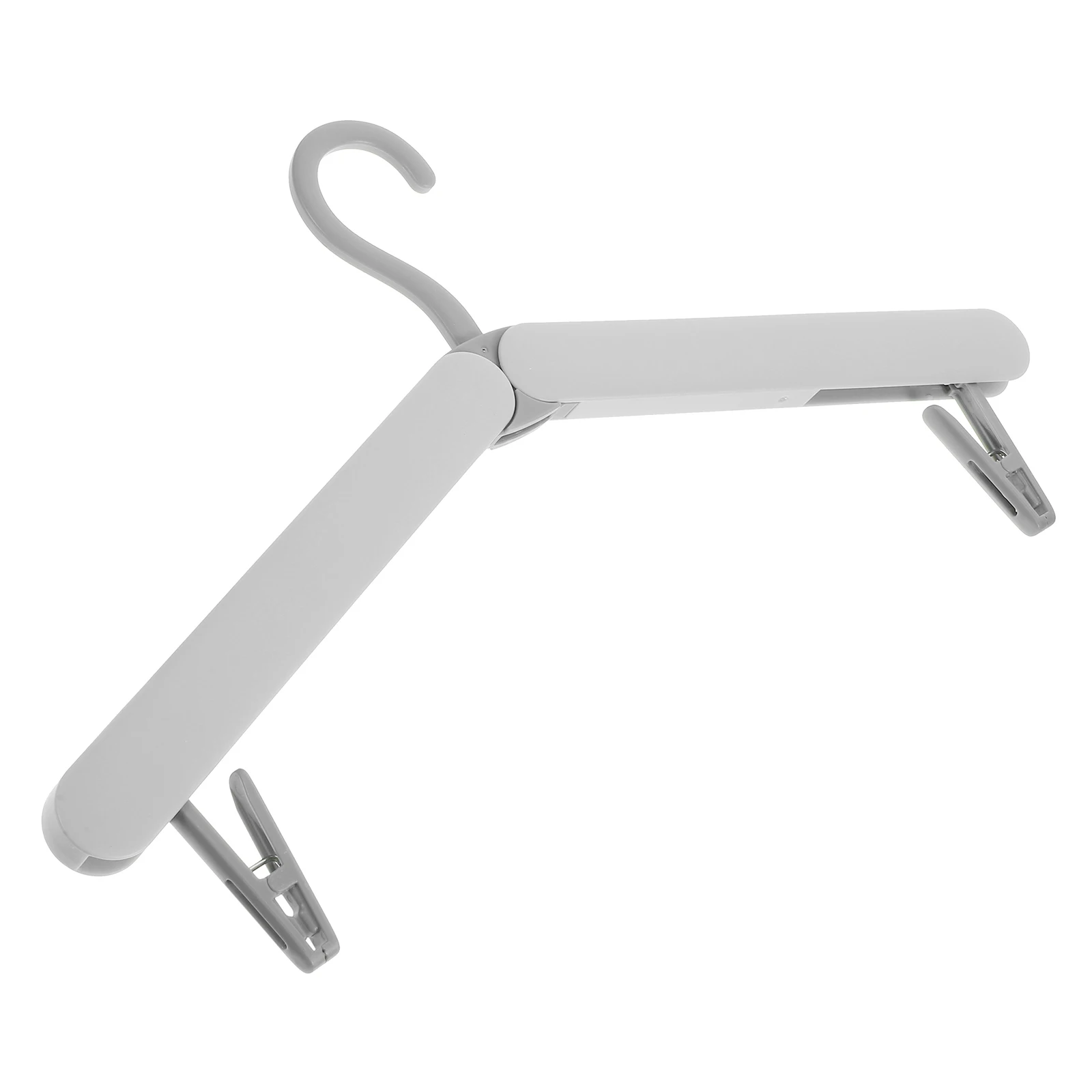 

Portable Foldable Clothes Rack Hanger Space Saving Abs Lightweight Travel Home Organizer Collapsible Large Capacity