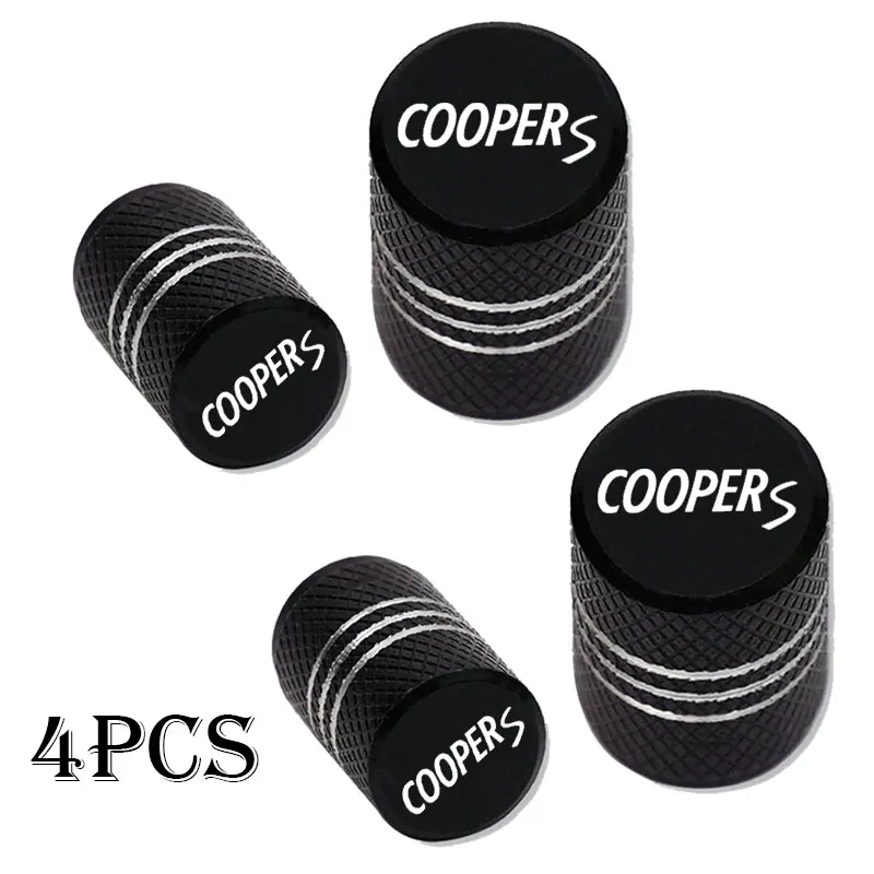 

For Mini Cooper S R56 R50 R53 F56 F55 R60 Car Wheel Tire Valve Caps Tyre Stem Covers Airdust Waterproof