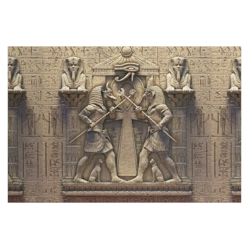 Egyptian Gods Jigsaw Puzzle Jigsaw For Kids Toys For Children Game Children Custom Wood Puzzle