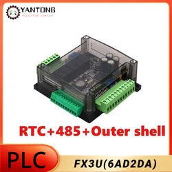 Construído em 6AD2DA RS485 RTC FX3U-14MR FX3U-14MT FX3U-24MR FX3U-24MT FX3U-48MT FX3U-48MT FX3U-30MR FX3U-32MT FX3U-56MR FX3U-56MT