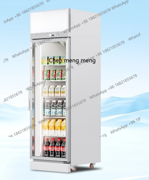 Direct supply refrigeration, single-door wine and beverage cabinet chain store display, refrigerator, freezer