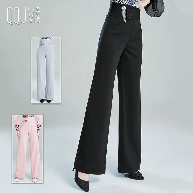 pantaloni-da-danza-moderna-da-donna-a-vita-alta-gamba-dritta-elastica-gamba-larga-per-pratica-e-performance-asimmetrica