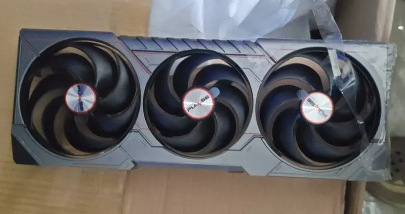 The Frame Shell Fans for Sapphire  RX9070TX Plus Graphics Video Card