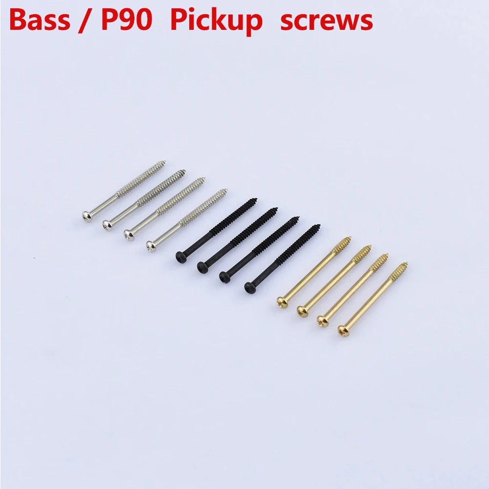 【Made in Korea】4 Pieces Bass Pickup Screws / P90 Pickup Screws