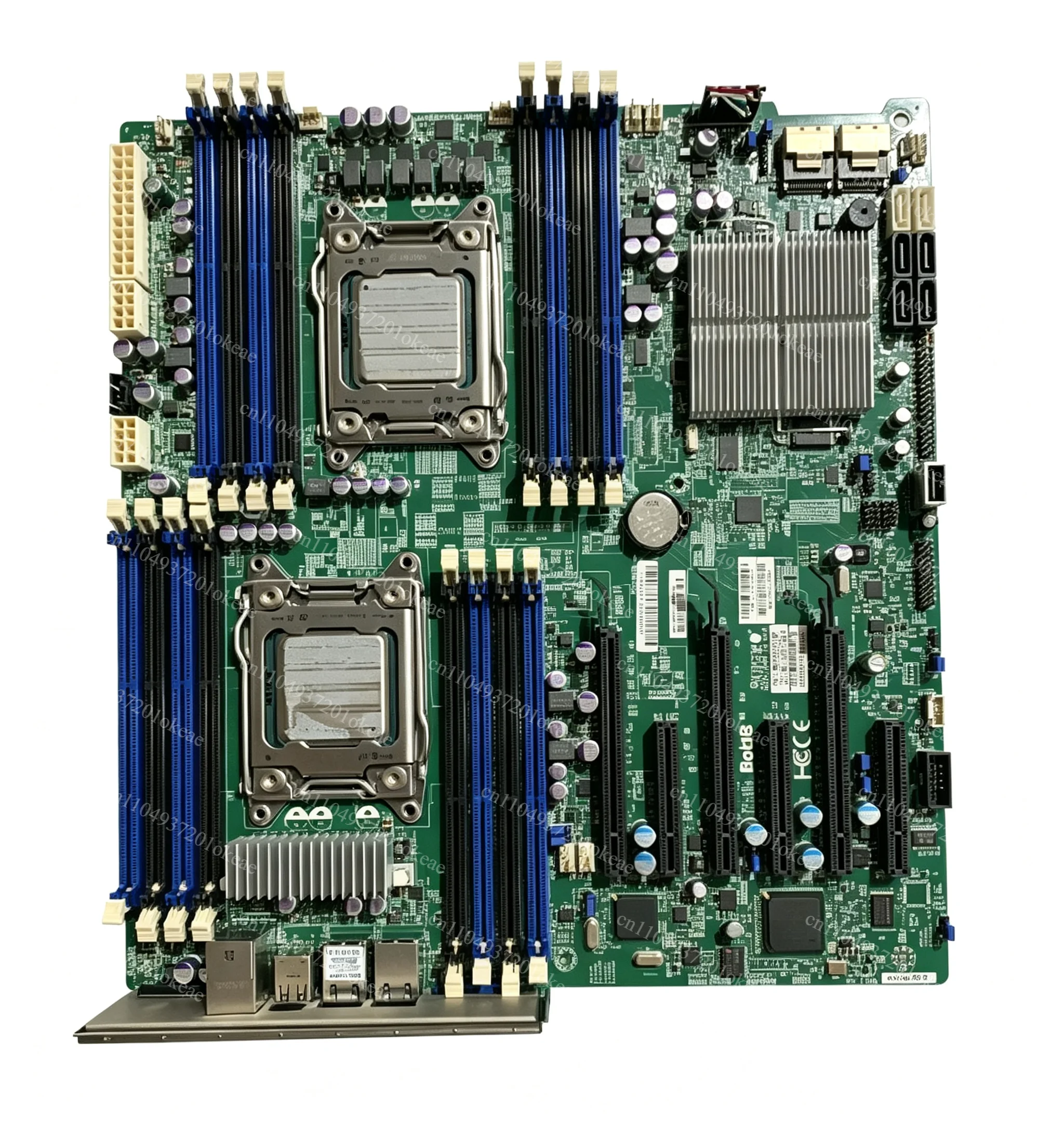 X9DR3-F Dual-Socket-Server-Motherboard, C606-Chipsatz X79-Hauptplatine, unterstützt E5 V2 CPU & DDR3-Speicher