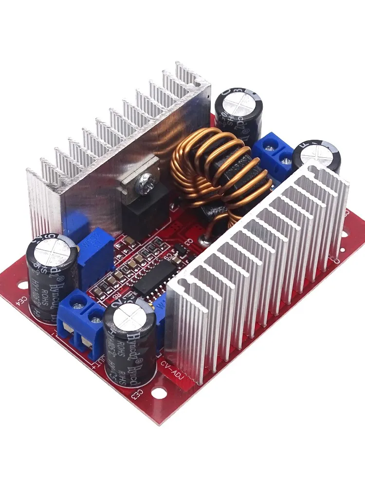 DC 400 W 15 A Step-up-Boost-Konverter Konstantstrom-Netzteil LED-Treiber 8,5–50 V auf 10–60 V Spannungsladegerät Step-Up-Modul