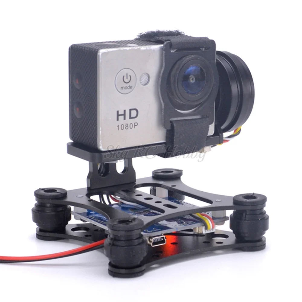 Lightweight 2-Axis / 3-Axis Brushless Gimbal Board for SJ4000 Gopro3 4 Gopro Hero 5 6 session Runcam 3 Eken H9 Camera RC Drones