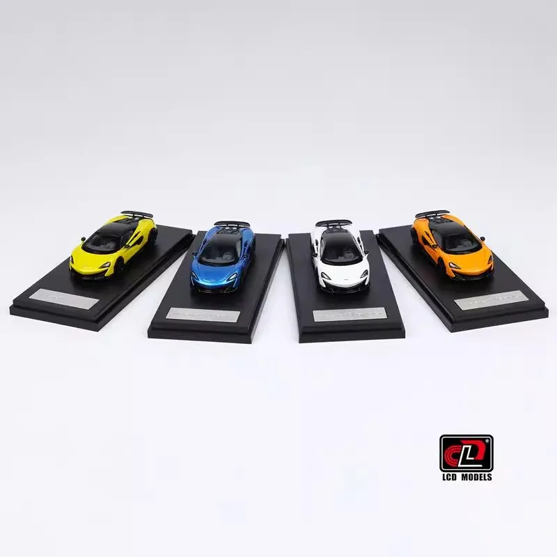 Lcd Car Model 1/64 Mclaren 600LT Cars Model Simulation Alloy Limited Cars Model Display Models Custom Collection Birtdhay Gift