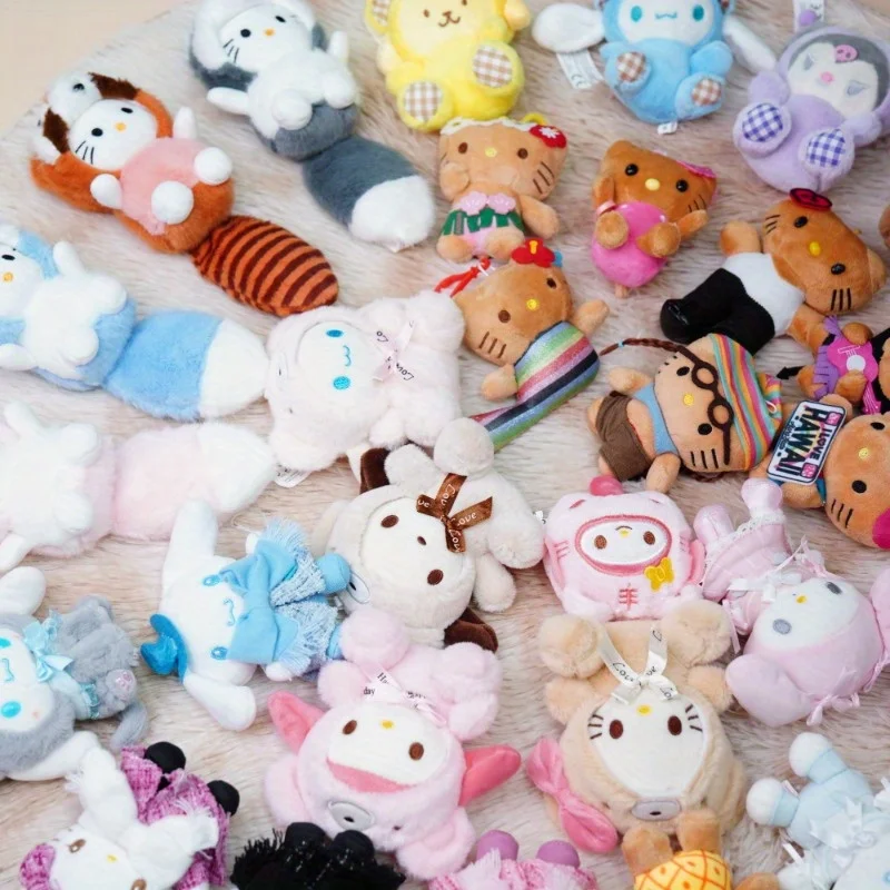 Sanrio 10cm Keychain Blind Box (1 piece), featuring various Sanrio characters perfect as a surprise party toy or birthday gift view 2