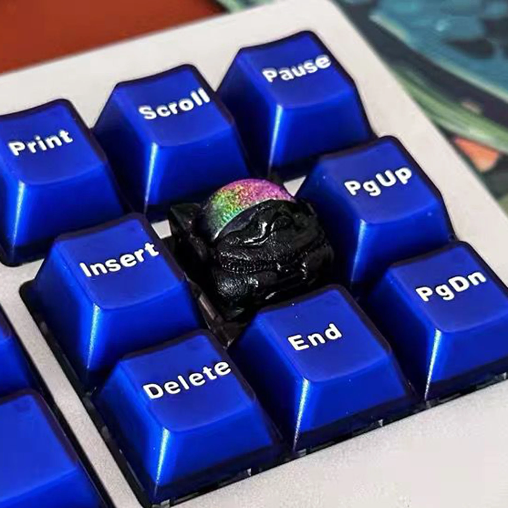 3D Printed Resin Game Personalized Keycap Space Dog Single Keycap Esc Customized Cute Keycap Mechanical Keyboard Accessories